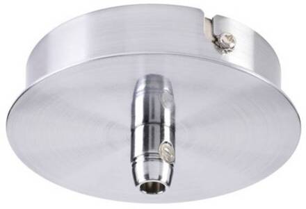 Fitu enkelvoudig rozet chroom 132605