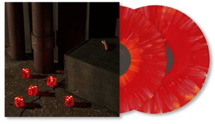 Five Dices, All Threes (Red & Orange Splatter Vinyl) - Bright Eyes