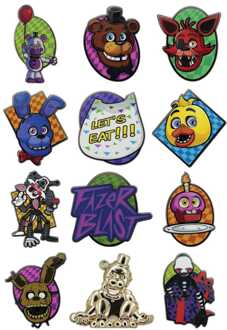 Five Nights at Freddy's Mystery Pin Badges
