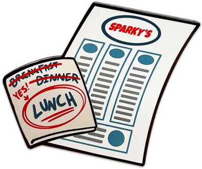 Five Nights at Freddy´s Pin Badge MatPat Menu 5 cm