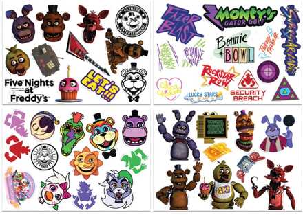 Five Nights at Freddy's Tech Sticker Pack