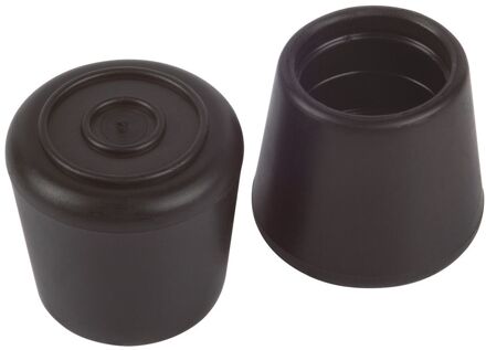 Fix-o-moll Anti-slip Pootdoppen Zwart 14mm 4 St