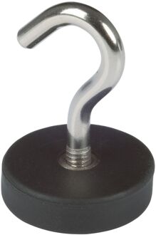 Fix-o-moll Haakmagneet Neodymium Rubber 22mmx33mm 2 Stuks