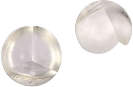 Fix-o-moll Hoekbeschermers Meubels Zelfklevend 25 Mm - Transparant Kunststof - 2 Stuks