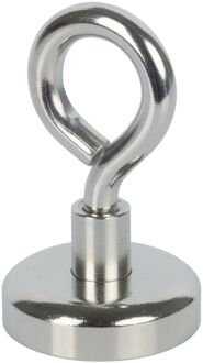 Fix-o-moll Magneet Neodymium Met Oog 25mmx42mm