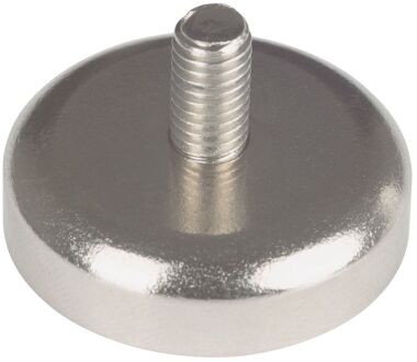 Fix-o-moll Magneet Neodymium Schroefdraad Silicoon 25mm