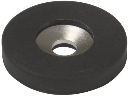 Fix-o-moll Magneet Neodymium Siliconen Gefreesd Gat 22mm 2 Stk