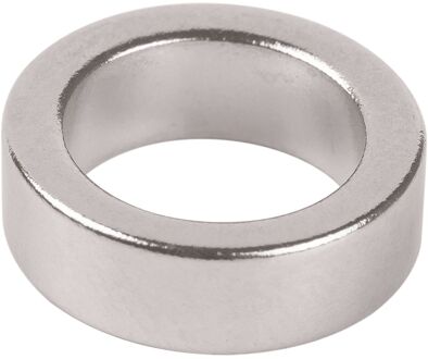 Fix-o-moll Magneet Ring Neodym Zilver 8,5x12mm 6 Stuks