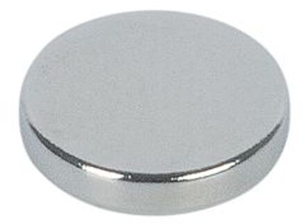 Fix-o-moll Magneet Schijf Neodymium Klevend Zilver 8mm 10 Stk