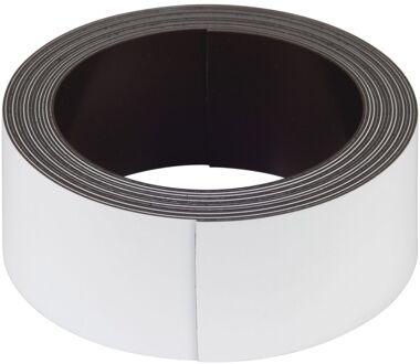 Fix-o-moll Magneetband Wit Beschrijfbaar Ferriet 2,5mx30mm
