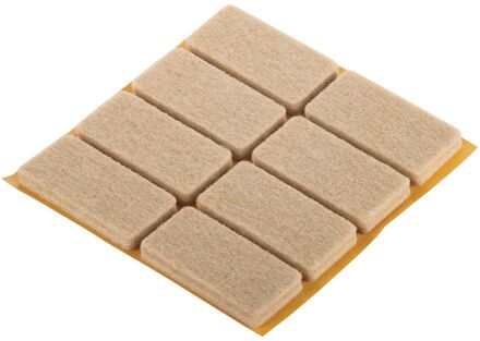 Fix-o-moll Parketglijders Bigduo Zelfklevend 40x20mm 8 St