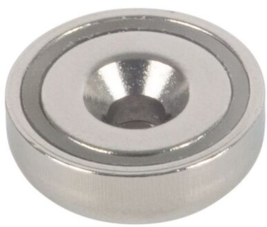 Fix-o-moll Potmagneet Neodym Schroefbaar 16x5mm