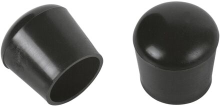 Fix-o-moll Stoelpootdoppen Zwart 16 Mm 4st