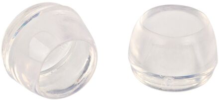 Fix-o-moll Tafelpootdoppen Flexibel Transparant 20 Mm 4st
