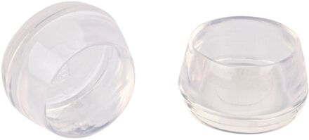 Fix-o-moll Tafelpootdoppen Flexibel Transparant 25 Mm 4st