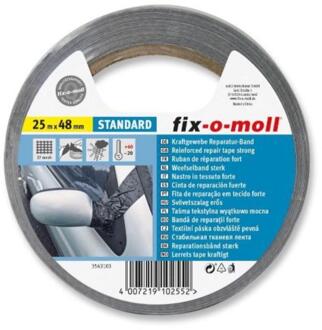 Fix-o-moll Universeel power band 25mtrx48mm grijs