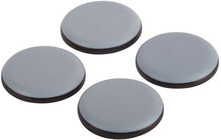 Fix-o-moll Zelfklevende Glijders Easy Glider Grijs 40 Mm 4st