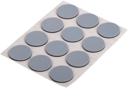 Fix-o-moll Zelfklevende Glijders Easy Glider Plat Grijs 22 Mm 12st