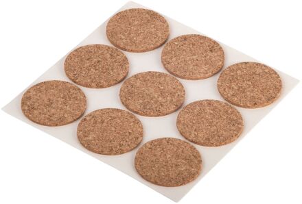 Fix-o-moll Zelklevende Kurk Pads 28mm 9st