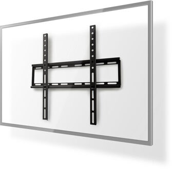 Fixed TV Wall Mount | 23-55 | Max 35 kg | 23 mm Wall Distance TV beugel Zwart