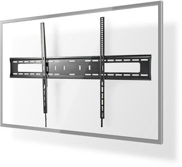 Fixed TV Wall Mount | 60 - 100 | Max. 75 kg | 30 mm Wall Distance TV beugel Zwart