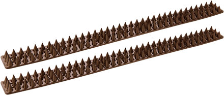 Fixman Anti klimstrips - 16x - waterbestendig kunststof - 49 cm per strip - tegen inbrekers en dieren