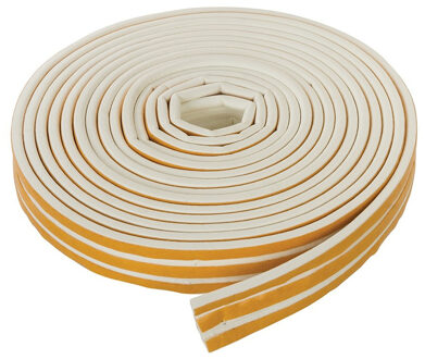Fixman Zelfklevende E-profiel tochtstrip 3-5 mm / 15 m, wit