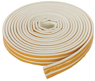 Fixman Zelfklevende E-profiel tochtstrip 3-5 mm / 15 m, wit