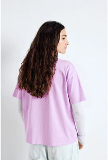 Fiz02ah25 fizvalley t-shirt Paars - M