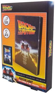 Fizz Creations Back to the Future Poster light Burning Rubber
