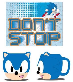 Fizz Creations Sonic the Hedgehog Mug & Jigsaw Puzzle Set Sonic