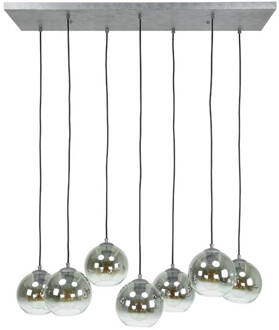 Fizz hanglamp 7L bol Grijs