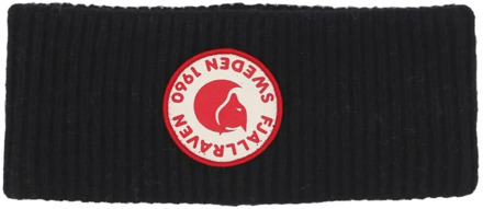 Fjällräven 1960 Logo Hoofdband voor Mannen Fjällräven , Black , Heren - ONE Size