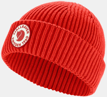 Fjällräven 1960 Logo Lite Muts Rood - One size
