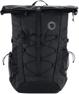 Fjällräven Abisko Hike Foldsack black rugzak Zwart - H 53 x B 26 x D 20 cm