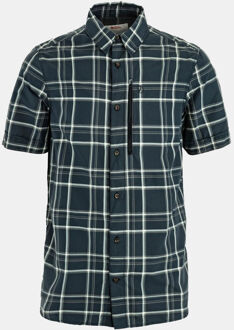 Fjällräven Abisko Hike Shirt Ss M Blauw - XXL