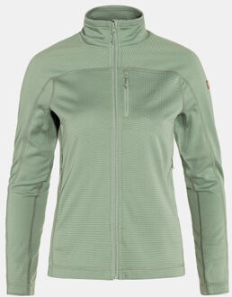 Fjällräven Abisko Lite Fleece Vest Dames Groen - M