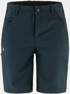 Fjällräven Abisko Trail Stretch Korte Broek Dames Blauw - 42