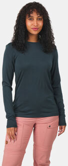 Fjällräven Abisko Wool LS Thermoshirt Dames Blauw - XL