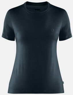 Fjällräven Abisko Wool Ss W Blauw - XL