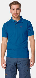 Fjällräven Crowley Pique Shirt Blauw - L