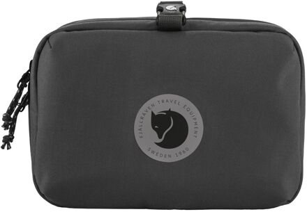 Fjällräven Farden Necessity Bag coal black toilettas Zwart - H 16 x B 25 x D 16 cm