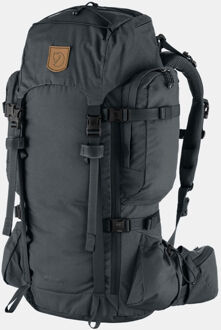 Fjällräven Fjallraven Kajka 55 S/M coal black backpack Zwart - H 74 x B 45 x D 26 cm