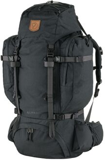 Fjällräven Fjallraven Kajka 75 M/L coal black backpack Zwart - H 88 x B 54 x D 28