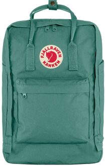 Fjällräven Fjallraven Kanken Laptop 17" frost green backpack Groen - H 42 x B 30 x D 18