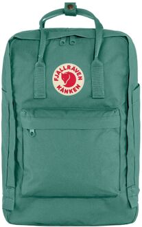 Fjällräven Fjallraven Kanken Laptop 17" frost green rugzak Groen - H 42 x B 30 x D 18 cm