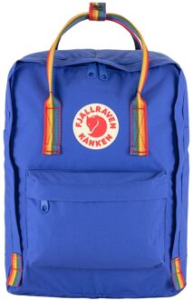 Fjällräven Fjallraven Kanken Rainbow cobalt blue Blauw - H 38 x B 27 x D 13