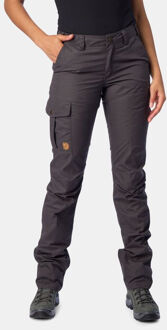 Fjällräven Fjallraven Karla Pro Trousers Dames Outdoorbroek - Dark Grey - Maat 38