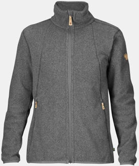 Fjällräven Fjallraven Stina Fleece Dames Outdoorjas - Grijs - Maat XS