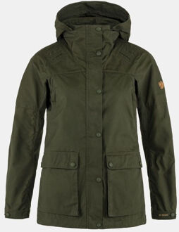 Fjällräven Forest Hybrid Jas Dames Groen - XL